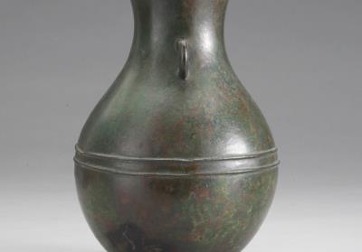 图片[2]-Hu jar with ring handles and linear pattern, late Spring and Autumn period (570-476 BCE)-China Archive